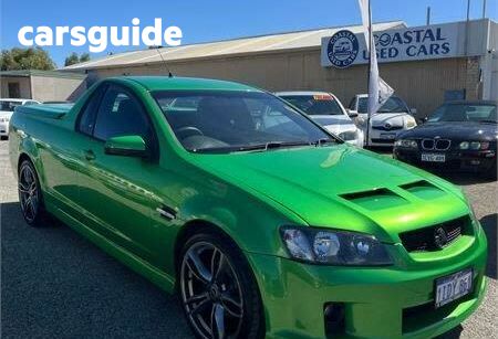 Green 2008 Holden Commodore Utility SV6