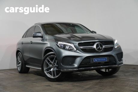 Grey 2018 Mercedes-Benz GLE350 Coupe D 4Matic