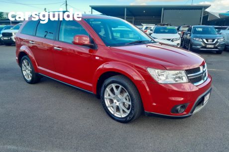 Red 2014 Dodge Journey Wagon R/T