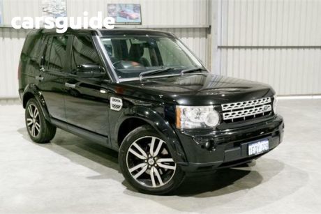 Black 2012 Land Rover Discovery 4 Wagon 3.0 SDV6 HSE