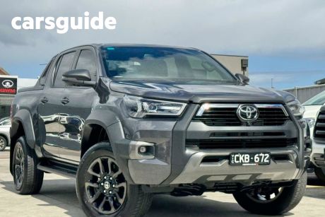 Grey 2023 Toyota Hilux Double Cab Pick Up Rogue (4X4)