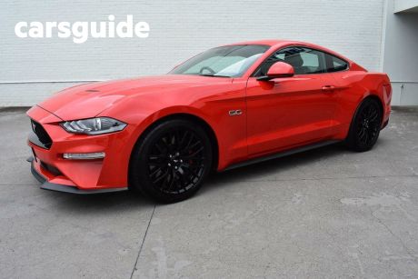 Red 2022 Ford Mustang Fastback GT 5.0 V8
