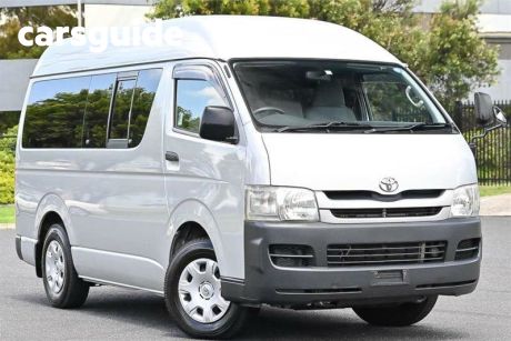 Silver 2008 Toyota HiAce Commercial DX