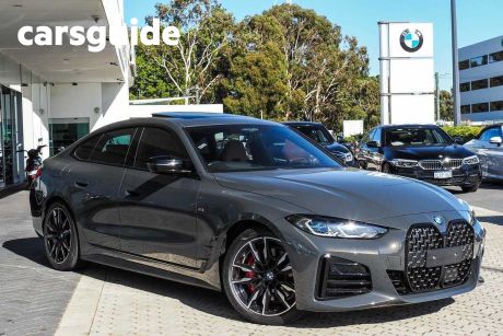 Grey 2023 BMW 4 Coupe M440I Xdrive Gran Coupe Mhev
