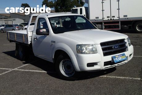 White 2008 Ford Ranger Cab Chassis XL (4X2)