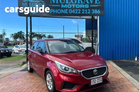 Red 2018 MG 3 Hatchback Core