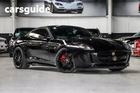 Black 2017 Jaguar F-Type Coupe V6 (250KW)