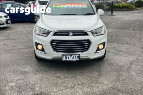 White 2017 Holden Captiva Wagon 7 LTZ (awd)