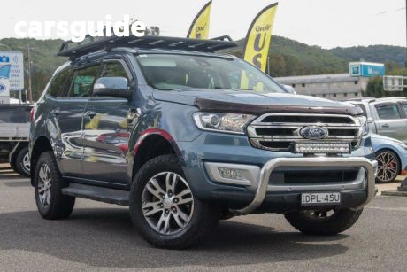 Blue 2017 Ford Everest Wagon Trend