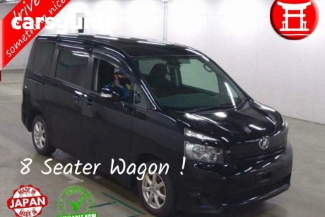 Black 2009 Toyota Voxy Wagon X L Edition - 8 SEATER WAGON