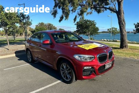 Red 2019 BMW X4 Coupe Xdrive 20I M Sport