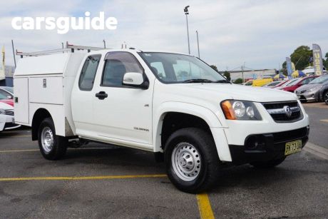 White 2011 Holden Colorado Space Cab Pickup LX (4X2)