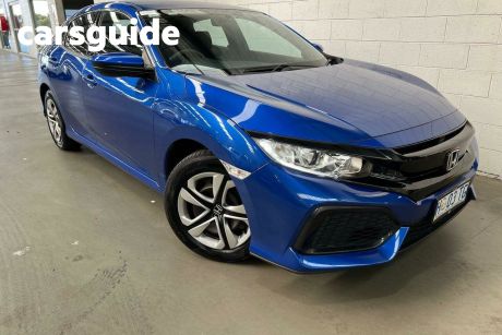 Blue 2018 Honda Civic Hatchback VTI