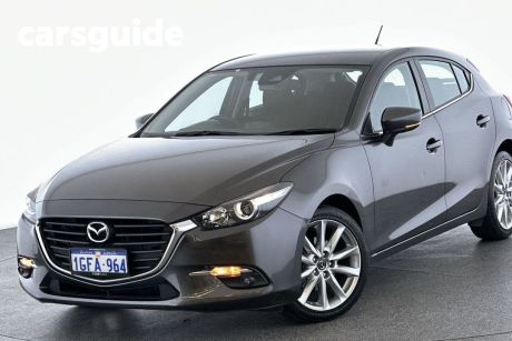 Grey 2016 Mazda 3 Hatchback SP25