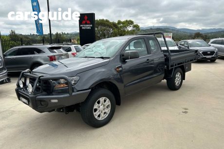 Grey 2018 Ford Ranger Super Cab Chassis XL 3.2 (4X4)