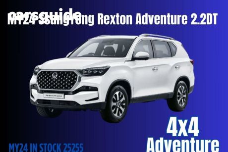 White 2023 Ssangyong Rexton Wagon Adventure (4WD)