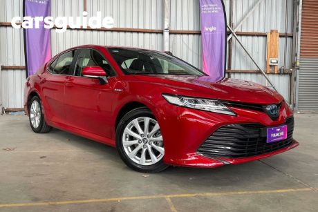 Red 2021 Toyota Camry OtherCar Ascent