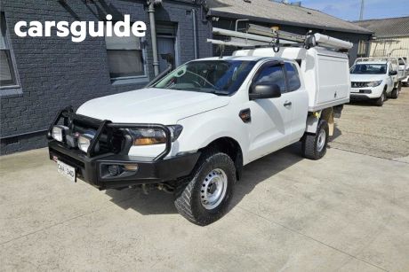White 2016 Ford Ranger Super Cab Chassis XL 3.2 (4X4)