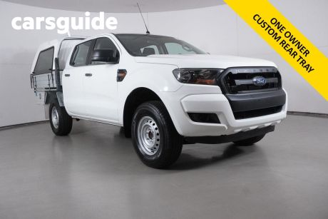White 2016 Ford Ranger Crew Cab Chassis XL 2.2 HI-Rider (4X2)