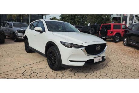 White 2019 Mazda CX-5 Wagon Touring SKYACTIV-Drive i-ACTIV AWD