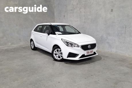 White 2020 MG MG3 Auto Hatchback Core (with Navigation)