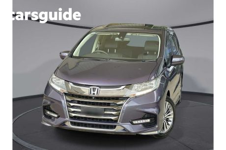 Blue 2018 Honda Odyssey Wagon VTI-L