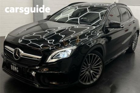 Black 2017 Mercedes-Benz GLA45 Wagon 4Matic