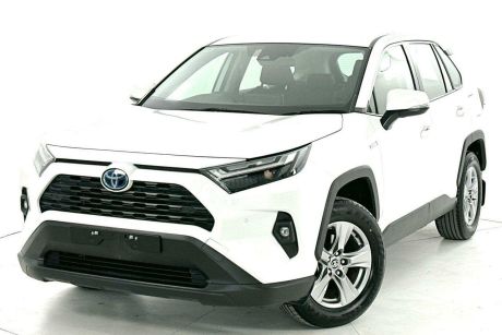 White 2022 Toyota RAV4 Wagon GX (2WD) Hybrid