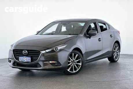 Grey 2018 Mazda 3 Sedan SP25 Astina