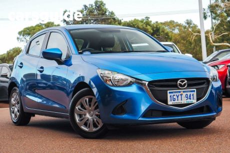 Blue 2016 Mazda 2 Hatchback NEO