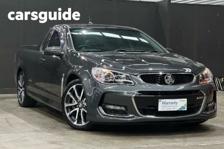 Grey 2017 Holden UTE Utility SS