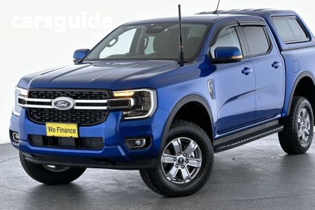 Blue 2023 Ford Ranger Double Cab Pick Up XLT 3.0 (4X4)