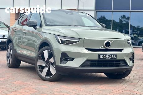 Green 2024 Volvo C40 Wagon Recharge Twin Pure Electric