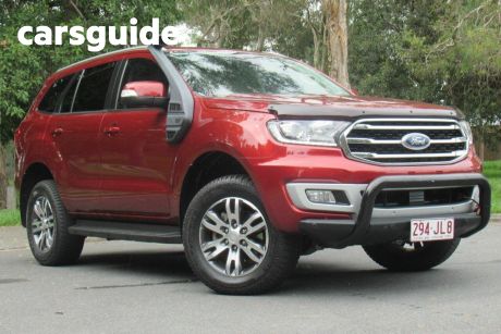 Red 2019 Ford Everest Wagon Trend (4WD 7 Seat)