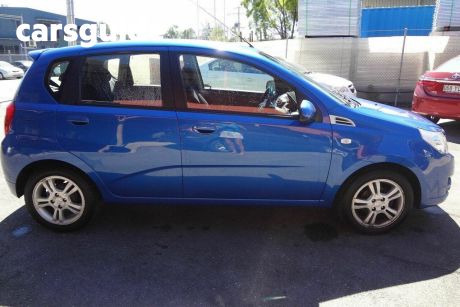 Blue 2010 Holden Barina Hatchback