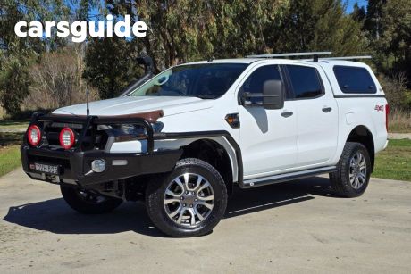 White 2018 Ford Ranger Ute Tray XLS Special Edition