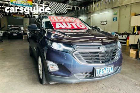 Blue 2019 Holden Equinox Wagon LT (fwd) (5YR)