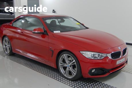 Red 2015 BMW 428I Convertible Sport Line