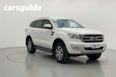 White 2016 Ford Everest Wagon Trend (rwd)