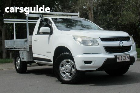 White 2015 Holden Colorado Cab Chassis LS (4X2)