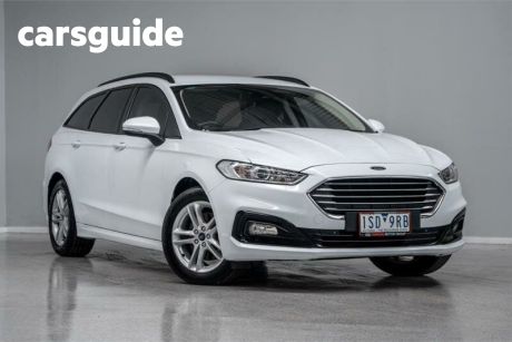 White 2019 Ford Mondeo Wagon Ambiente