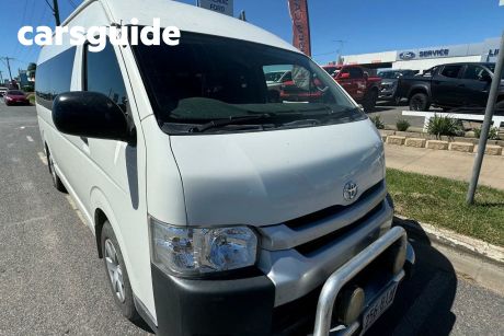 White 2018 Toyota HiAce Bus Commuter