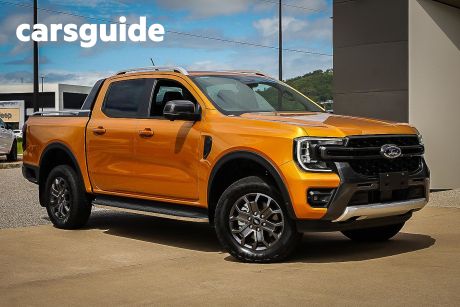 Yellow 2023 Ford Ranger Double Cab Pick Up Wildtrak 2.0 (4X4)