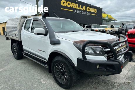 White 2018 Holden Colorado Ute Tray RG LS Cab Chassis Space Cab 4dr Spts Auto 6sp 4x4 2.8DT
