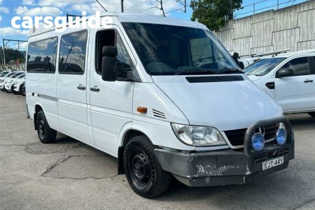 White 2003 Mercedes-Benz Sprinter Commercial 316CDI High Roof LWB
