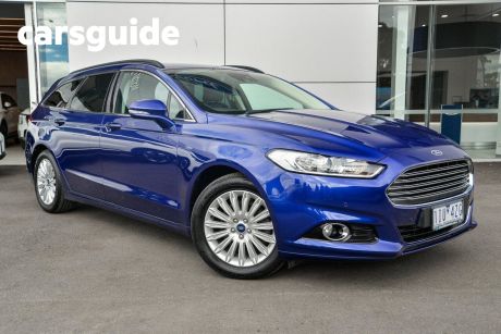 Blue 2016 Ford Mondeo Wagon Trend Tdci