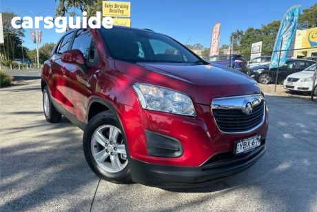 Red 2014 Holden Trax Wagon LS