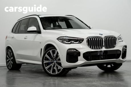 White 2019 BMW X5 Wagon Xdrive 40I M Sport (5 Seat)