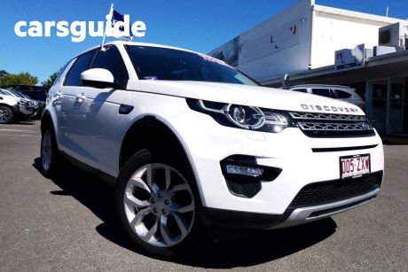 White 2017 Land Rover Discovery Sport Wagon TD4 (110KW) HSE 5 Seat