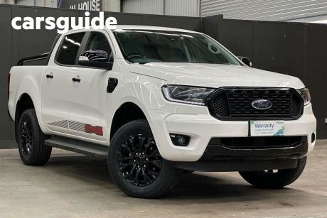 White 2020 Ford Ranger Double Cab Pick Up FX4 2.0 (4X4) Special Edition